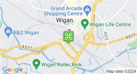 Map Of Wigan Town Centre