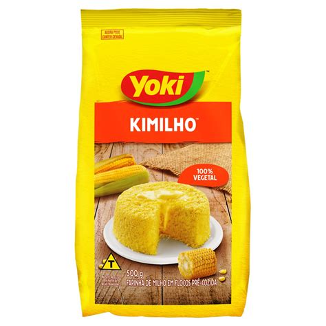 Farinha De Milho Yoki Kimilho Sem Sal G