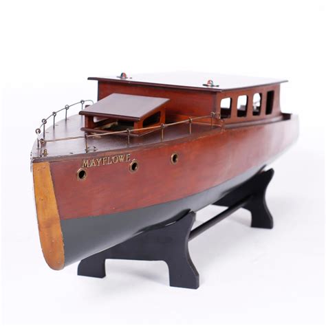 Large Vintage Boat Model At 1stdibs Antique Model Boat Model Boats