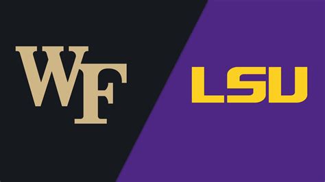 1 Wake Forest Vs 5 Lsu Game 12 College World Series 6 21 23