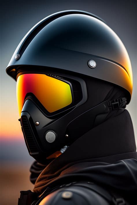 Lexica Military Grade Futuristic Full Face Helmet