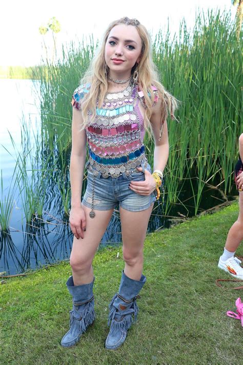 Peyton List At Coachella Valley Music And Arts Festival In Palm Springs