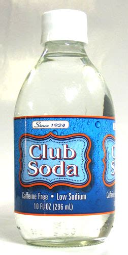 Club Soda – Glass Bottle – 10 oz - Hand Prop Room