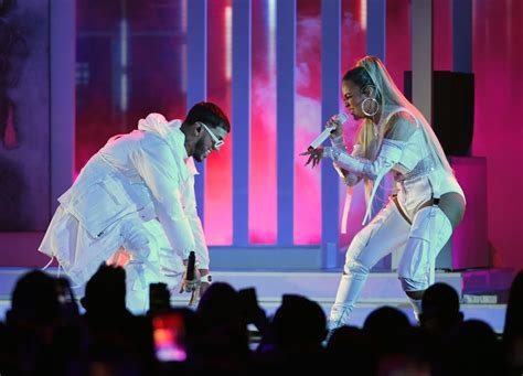 Anuel AA and Karol Almost United at Event - los40.us