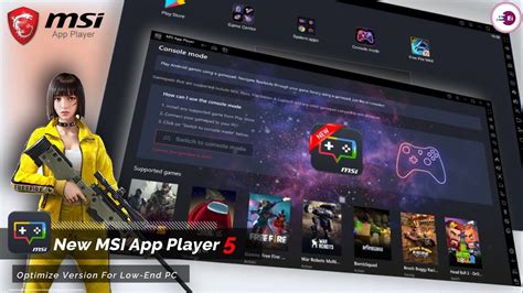 New Msi App Player Optimize Version For Gaming For Free Fire Low