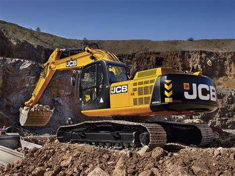 Gro Formatiger Bagger Js Jcb Deutschland Gmbh Auf Raupen