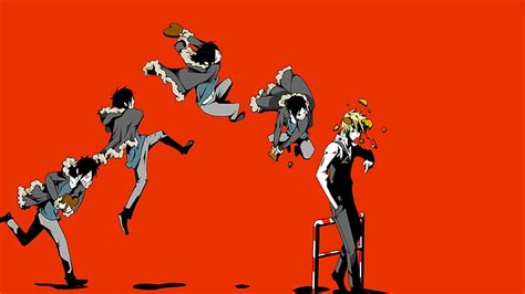 Hd Wallpaper Anime Durarara Izaya Orihara Shizuo Heiwajima