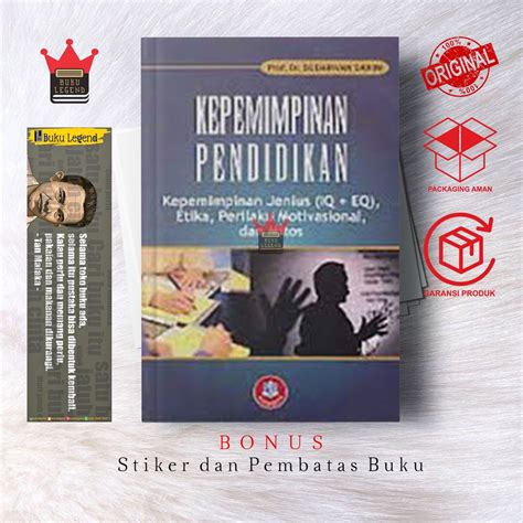 Jual Buku Kepemimpinan Pendidikan Kepemimpinan Jenius Sudarwan