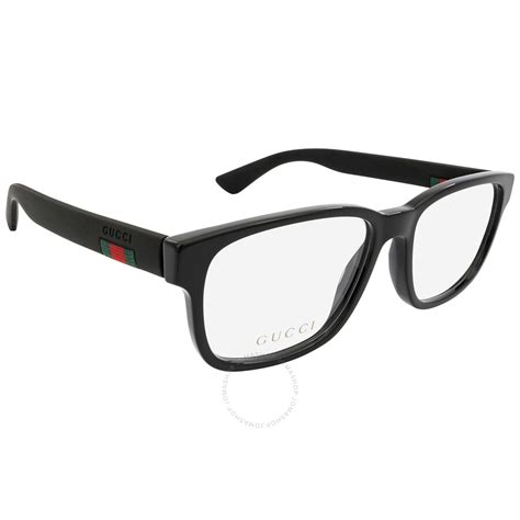 Gucci Open Box Gucci Demo Rectangular Mens Eyeglasses Gg0011o 001 53 Eyeglasses Jomashop