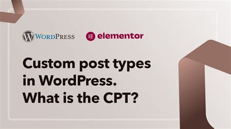 Custom Post Types In Wordpress How To Create Elementor Templates For