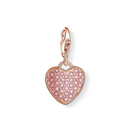 Thomas Sabo Heart Charm 1066 416 9 Francis Gaye Jewellers