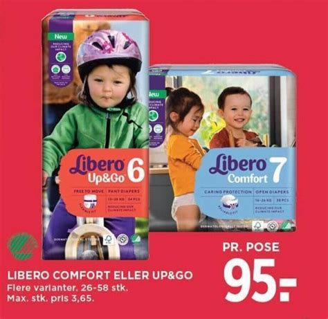 Libero Comfort Eller Up Go Tilbud Hos Meny