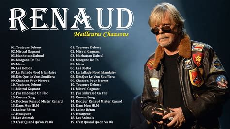 Renaud Les Plus Belles Chansons Renaud Les Meilleures Chansons YouTube