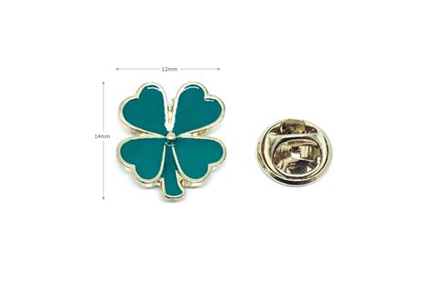 Shamrock Lapel Pins Finox