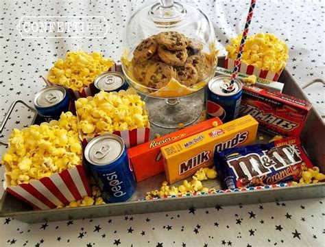 Movie Night Snack Tray Movie Night Snacks Movie Night Food Snacks