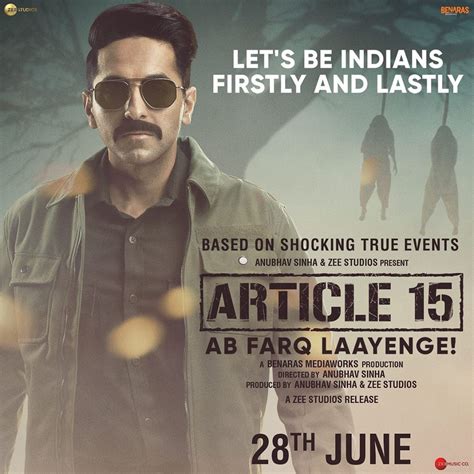 Article 15 Review: A Must Watch - Bollywood Bee