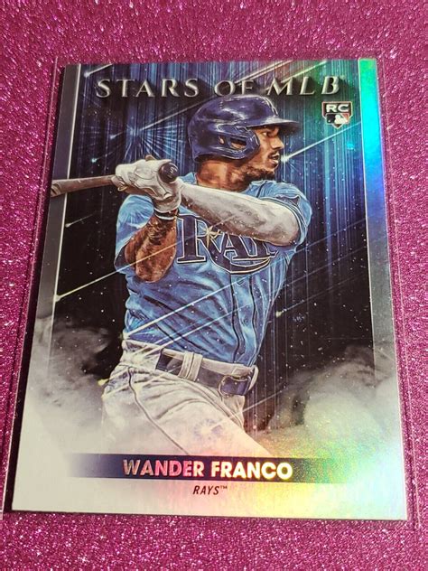 Wander Franco 2022 Topps Stars Of MLB Insert RC SMLB20 Tampa Bay Rays