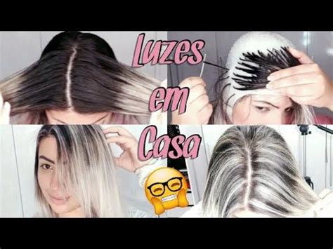 FAZENDO LUZES NA TOUCA EM CASA Sheyla Cavalcante YouTube Luzes