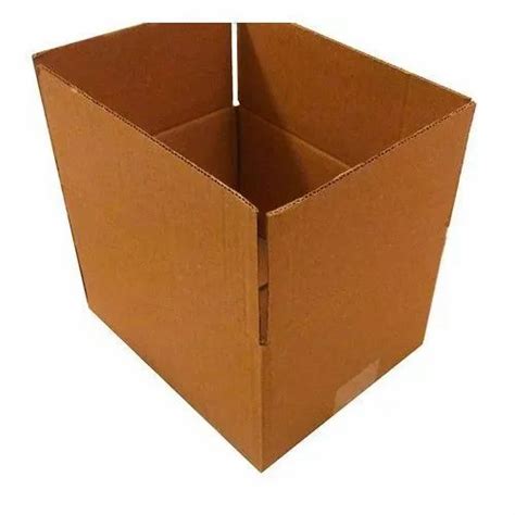 Square 15 Kg Plain Brown Corrugated Carton Box At Rs 75 Kg In New Delhi