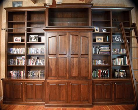 20 Custom Library Wall Units