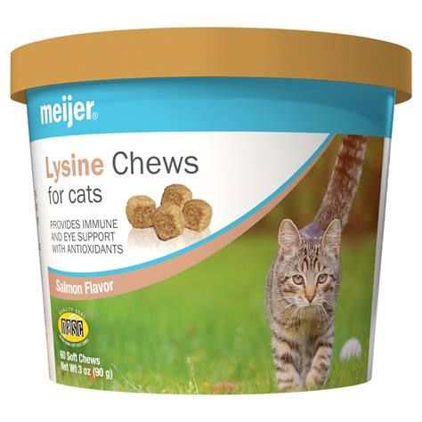 Meijer Cat L Lysine Immune Support Soft Chew Ct Shipt