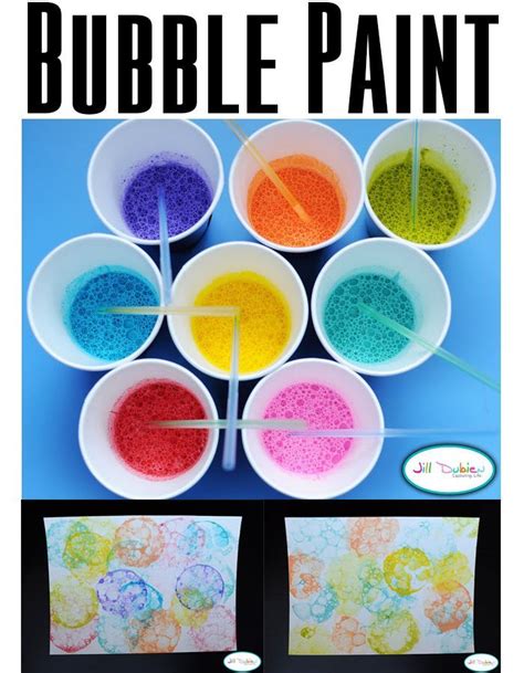 Bubble Activities For Kindergarten