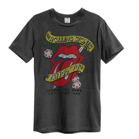 THE ROLLING STONES TATTOO | The Rolling Stones All T-Shirts | Amplified