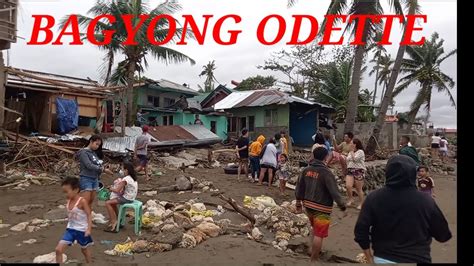 Pinsala Nang Bagyong Odette Sa Aming Lugar Taytay Danao City