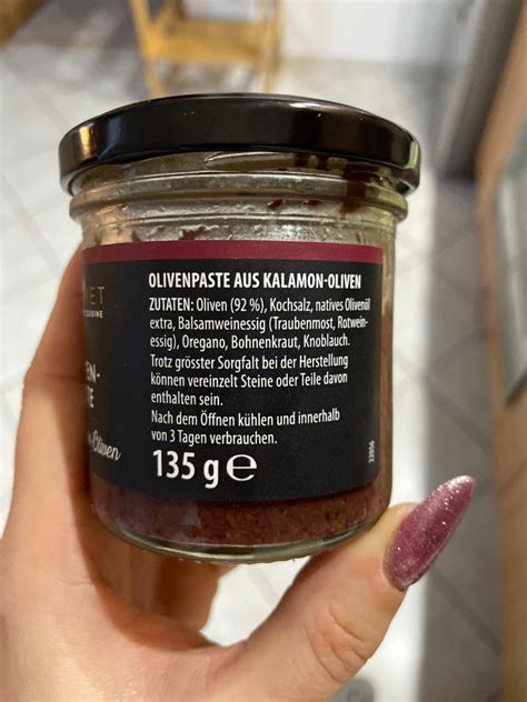 Olivenpaste Aus Kalamon Oliven Gourmet Finest Cuisine Kalorie KJ A