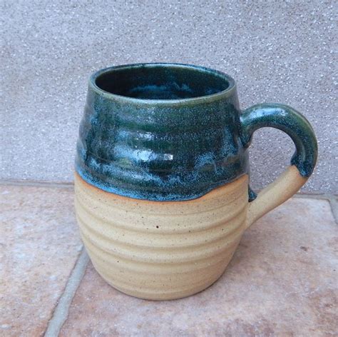 Beer Stein Tankard Large Mug Hand Thrown Stoneware Handmade Pottery