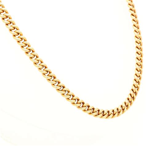 ITALY 14 Kt Bicolour Gold Necklace Catawiki