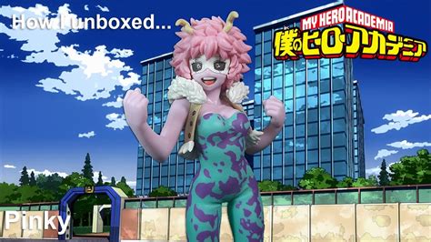 Unboxing Age Of Heroes Pinky Mina Ashido Banpresto Bandai My Hero