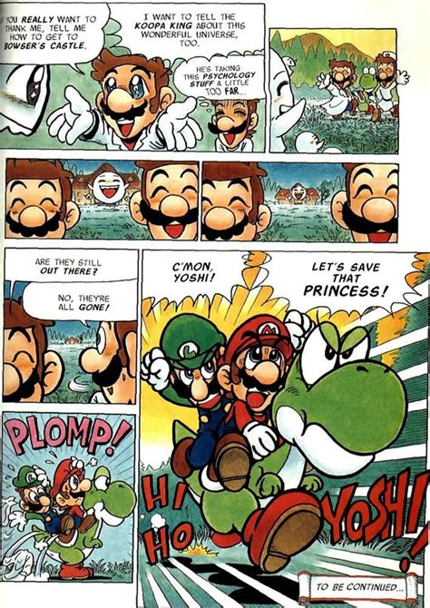 Super Luigi Bros Super Mario Bros Adventure Comics Issue 9 Mario Comics Super Mario Super