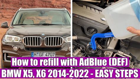 How To Refill Top Up Adblue Def On Bmw X X X X X