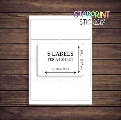 A4 Labels Per Sheet Template Factory Stores