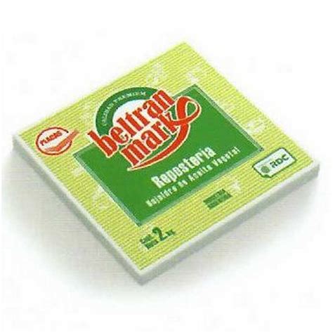 Margarina Beltranmark Hojaldre Vegetal Placa 5x2kg Chitza