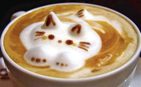 Pin By Leann Kruger On Kitties Cafe Food Latte Art Coffee Art