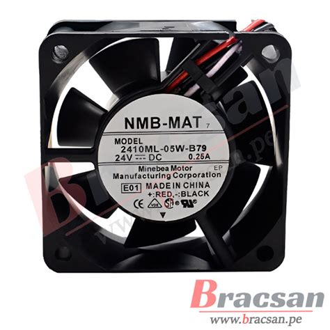 Ventilador Vdc A Cables X X Mm Nmb Mat Ml W B