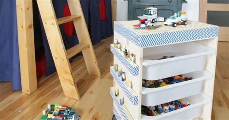 So easy to make! An IKEA TROFAST rolling LEGO table - IKEA Hackers