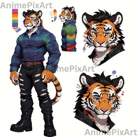 Exclusive 1x Fursona Adopt Daily Adoptions Dec 13th Lyrok Tiger