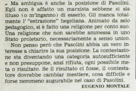 Pier Paolo Pasolini Le Pagine Corsare Le Ceneri Di Pasolini L