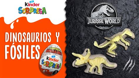 Jurassic World Dominion F Siles De Kinder Sorpresa Con Papi