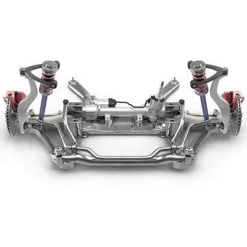 Sedan Chassis Drivetrain D Model Pond