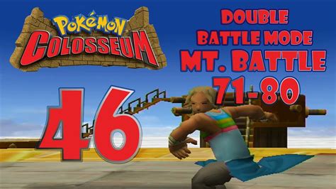 Pokemon Colosseum Episode Double Battle Mode Mt Battle