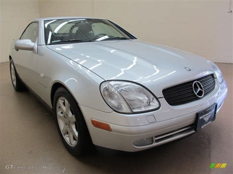 Brilliant Silver Metallic Mercedes Benz Slk Kompressor