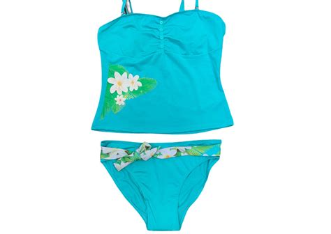 Vintage Bikini Set S Tankini Print Flower Tropical Bikini Etsy Uk