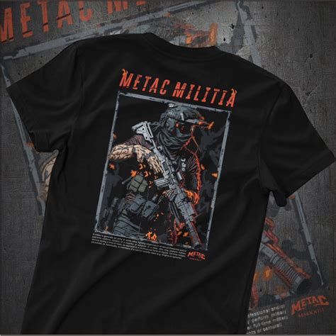 Jual Kaos Tactical Militia T Shirt Militer Premium Design Premium