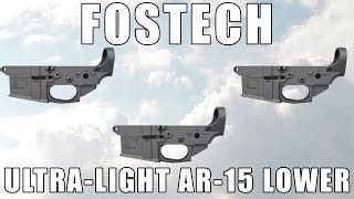 Fostech Fighter Lite Ultra Lightweight Magnesium Ar Stripped Lower