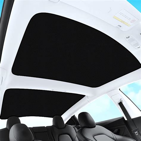 Amazon JERBOR Roof Sunshade For Tesla Model 3 2021 2023 Roof Sun