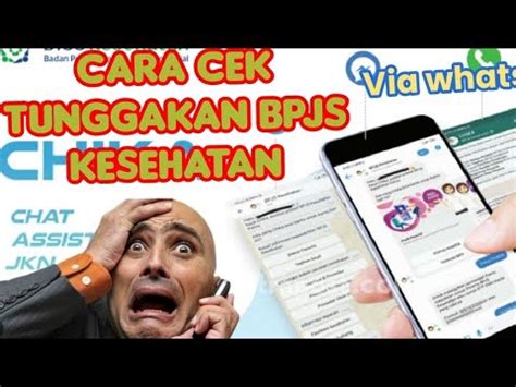 Cara Cek Tunggakan Bpjs Kesehatan Youtube